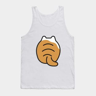The cat turned its back Tank Top